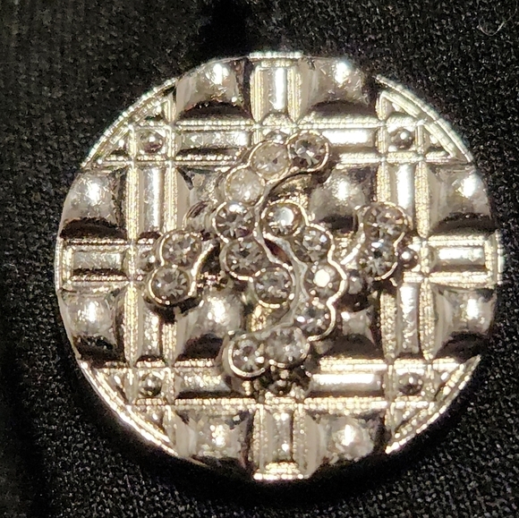 CHANEL Printed Bateau Neckline Crop Top SZ FR 34 Made in France - Picture 6 of 14